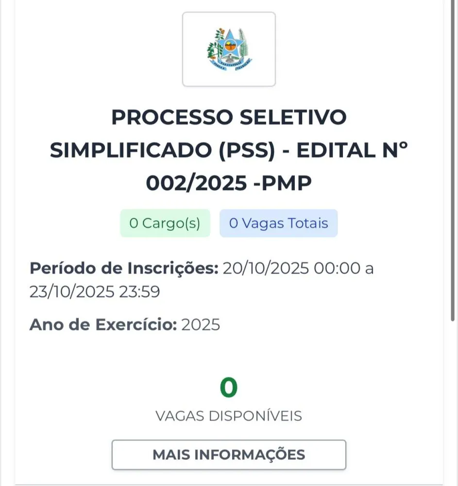 Site apresenta instabilidade durante esta segunda-feira.